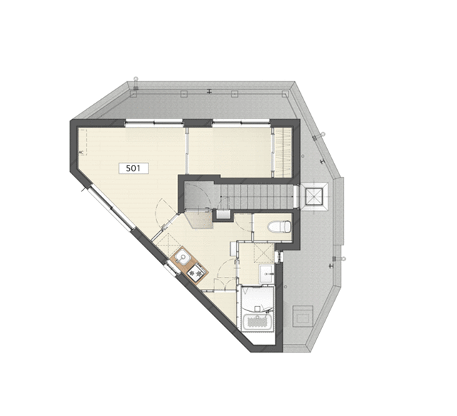 平面図5F